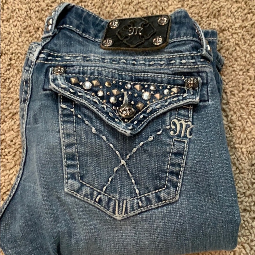 Size 28 MissMe Jeans boot cut JW4288B11